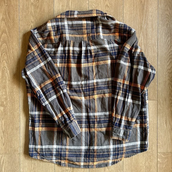 Polar King Heavy Weight Flannel, Snap Button, 100% Cotton,Men's Size XLR - Picture 4 of 7